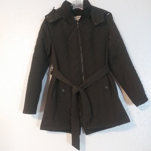 Sebby Collection women's size M olive color hooded jacket - Picture 1 of 16